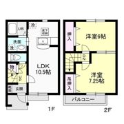 Honrado（オンラード） Bの間取り画像