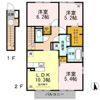 アムール城南 A棟の間取り画像