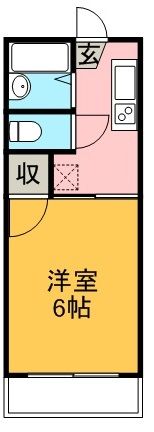 エクセルコーポの間取り画像