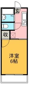 エクセルコーポの間取り画像