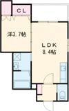 F asecia chypreの間取り画像