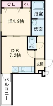 フジパレス喜連西の間取り画像