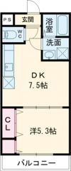 フジパレス東湊の間取り画像