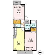 メゾン駅西の間取り画像
