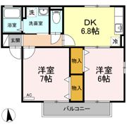 ブルーモンターニュの間取り画像