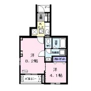 メゾンアルモニーの間取り画像