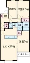 ランビニオンの間取り画像