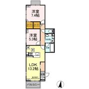 ブラウンコートの間取り画像