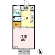 コーポK＆Sの間取り画像