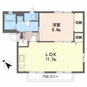 ヒルヴィレッジDの間取り画像