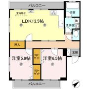 ハイツ・タイチ Ⅰ棟の間取り画像