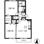 フォンティーヌの間取り画像