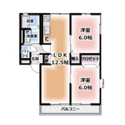 大岩B4の間取り画像