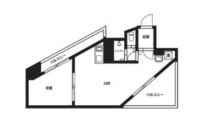 パークサイド相模大野の間取り画像