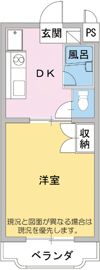 マンション明日香の間取り画像