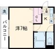 TOHYAMAハイツ上福岡の間取り画像