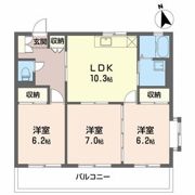 ロイヤルコート伏見の間取り画像