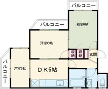 ハイツJIROBEEの間取り画像