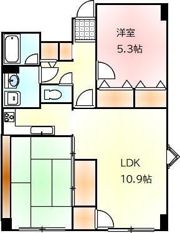 クレストコートK2の間取り画像