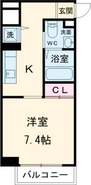 プログレスアペゼの間取り画像