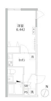 ディアコート幡ヶ谷の間取り画像