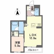 シュエットメゾン堤下の間取り画像