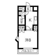 レジデンスムトウの間取り画像