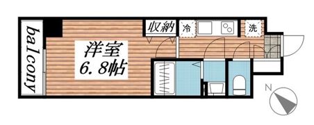 レーヴ横浜保土ヶ谷フェルクルールの間取り画像