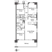 ザ・ケンジントン・レジデンス横濱片倉の間取り画像