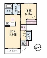 シャーメゾン グリナージュの間取り画像