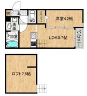 Grange(グランジ)二日市の間取り画像