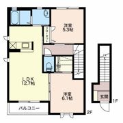 メゾンドルミエール Aの間取り画像