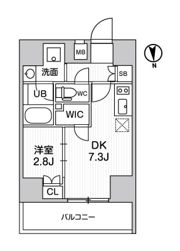 ALTERNA十条の間取り画像