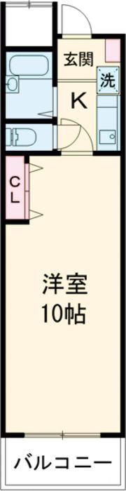 ホワイトシャトー小林の間取り画像