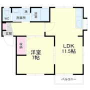 ハイツ翔の間取り画像
