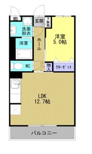 セントアースの間取り画像