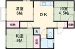 コーポ西友の間取り画像