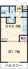フジパレス初芝サウスの間取り画像