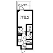 ワールドアイ梅田WESTの間取り画像