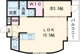 ブルーダイヤモンド中間の間取り画像