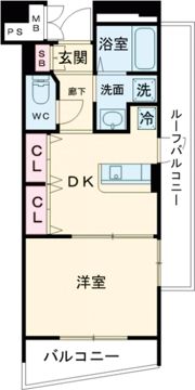 アスヴェルみなと元町OceanFrontの間取り画像