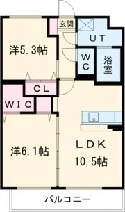 エスティヒルズの間取り画像