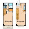 パティオ大楠の間取り画像