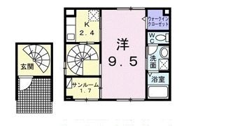 グランドール コルソA棟の間取り画像