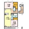 セジュールウィット 秀の間取り画像