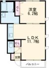Moderno Bの間取り画像