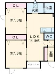 ハウオリの間取り画像