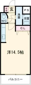 大安ヒルズの間取り画像