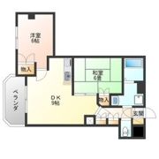 アーバンシェルB館の間取り画像