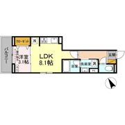 ディーラヴェニューの間取り画像